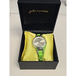 Jules And James‎ Women's Lime Green Wrist Watch JJ1155 NWT